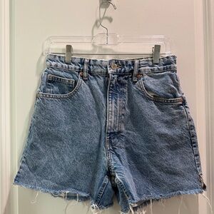 Zara Light Blue Jean Shorts